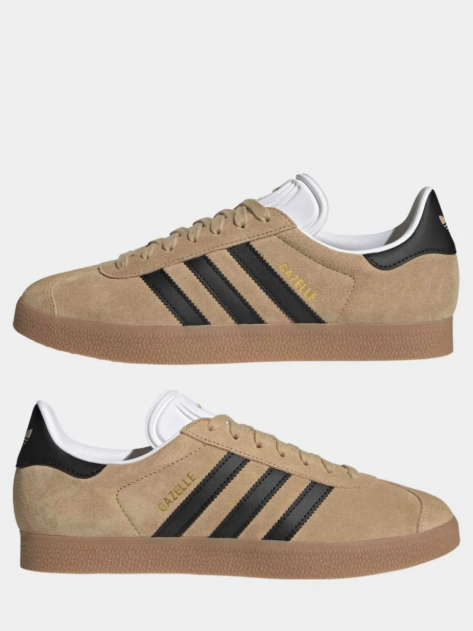 adidas Originals Brown/Black Gazelle Trainers