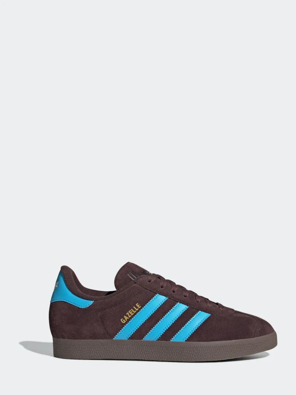 adidas Originals Brown/Blue Gazelle Trainers