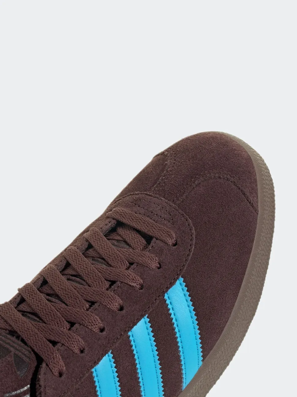 adidas Originals Brown/Blue Gazelle Trainers