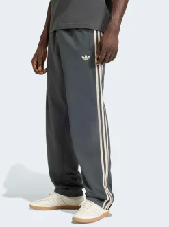 adidas Originals Charcoal Grey Firebird Track Tracksuit Bottoms