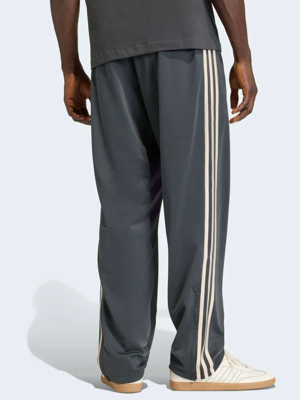 adidas Originals Charcoal Grey Firebird Track Tracksuit Bottoms