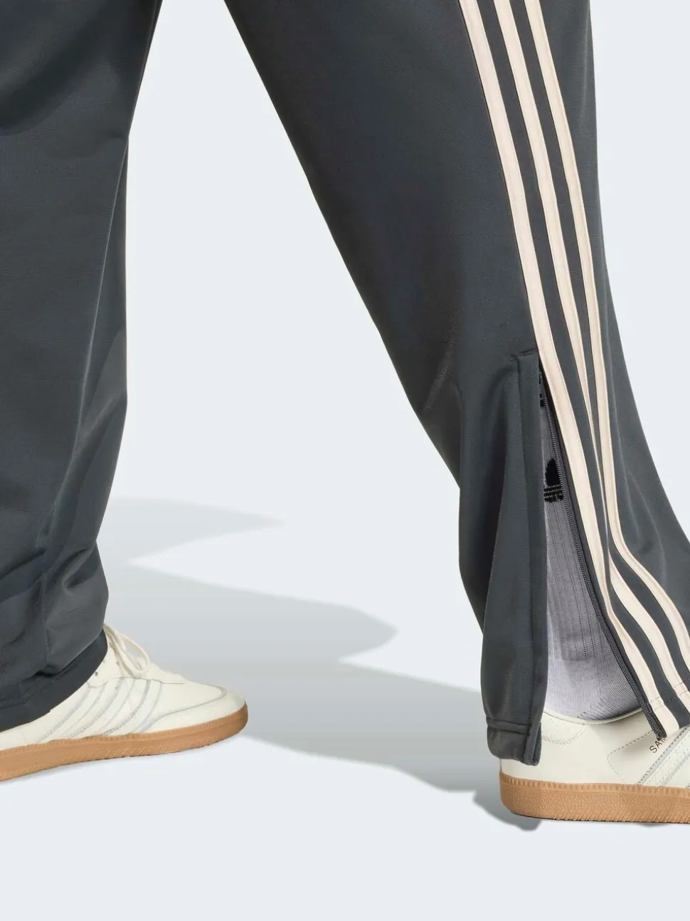 adidas Originals Charcoal Grey Firebird Track Tracksuit Bottoms