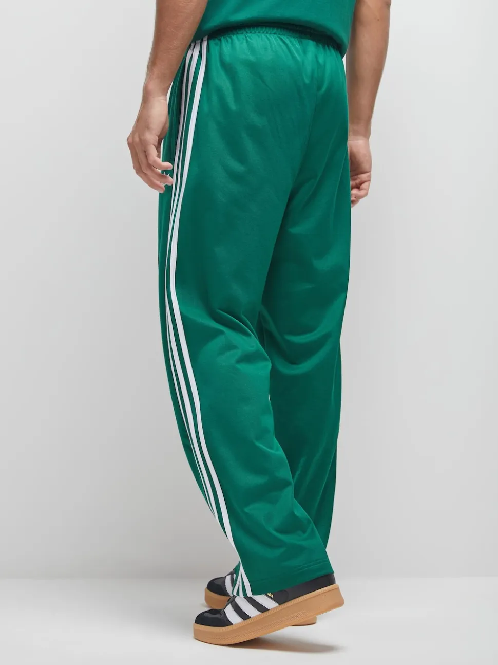 adidas Originals Green Baggy Track Joggers