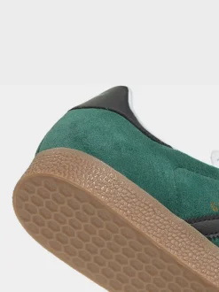 adidas Originals Green/Black Gazelle Trainers