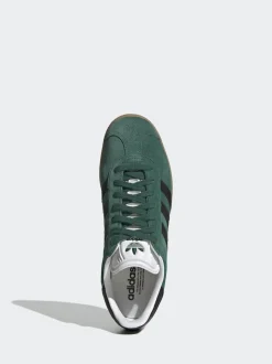 adidas Originals Green/Black Gazelle Trainers