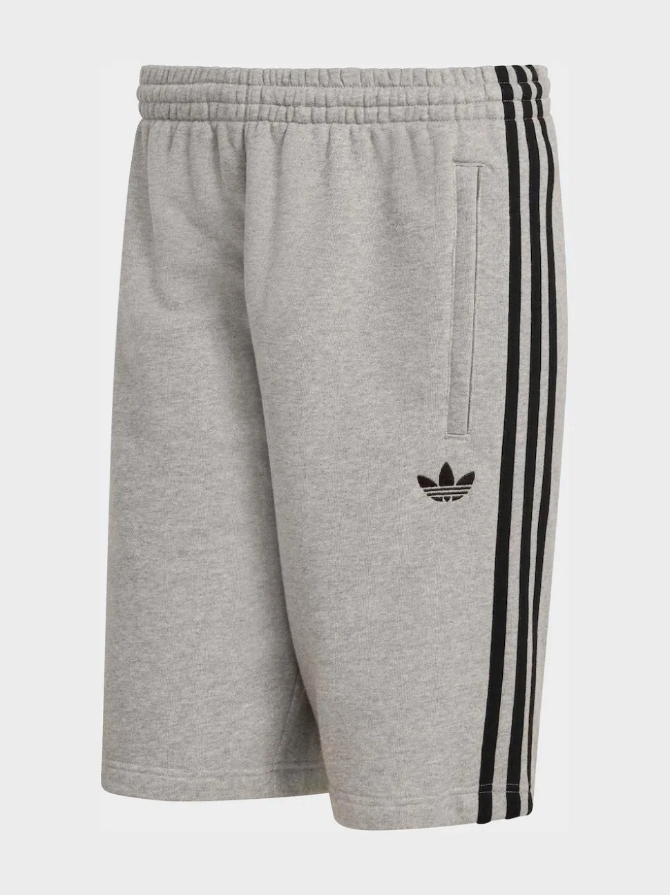 adidas Originals Grey 3 Stripes Shorts