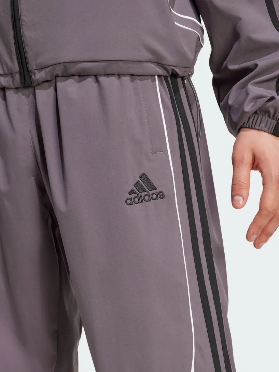 adidas Originals Grey Team Geist Adicolor Tracksuit Bottoms