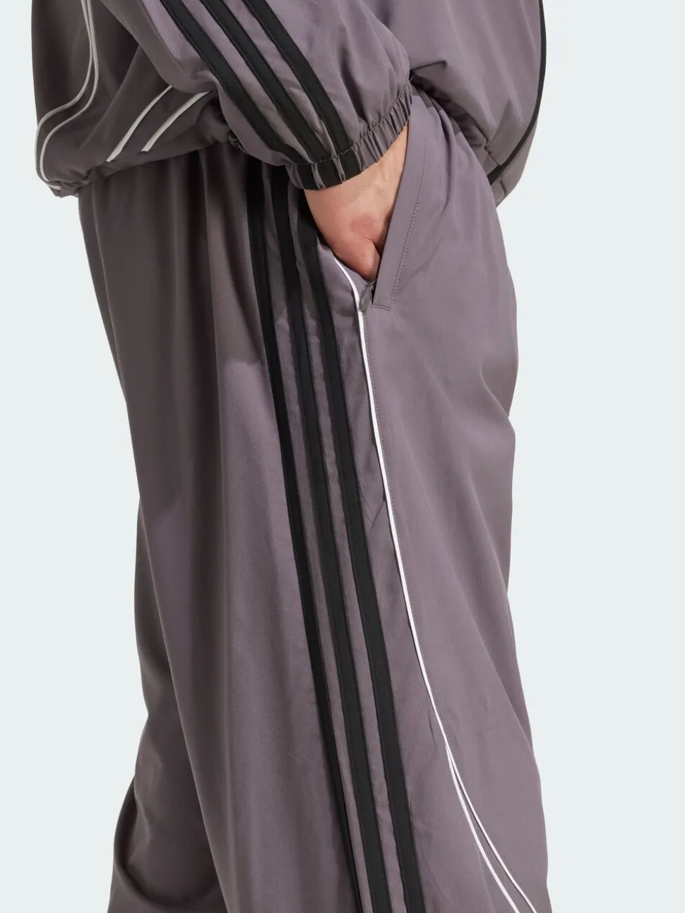 adidas Originals Grey Team Geist Adicolor Tracksuit Bottoms