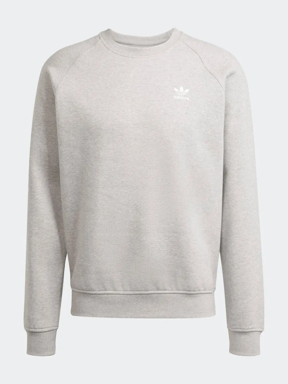 adidas Originals Grey Trefoil Essentials Crew Sweatshirt