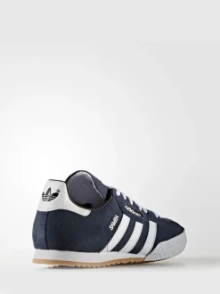 adidas Originals Navy Samba Suede Trainers