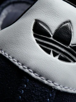adidas Originals Navy Samba Suede Trainers