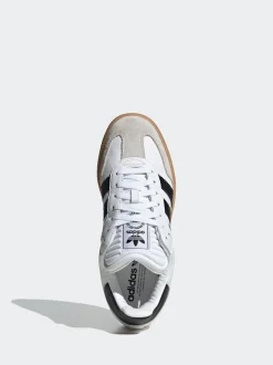 adidas Originals Pearl White XLG Samba Trainers