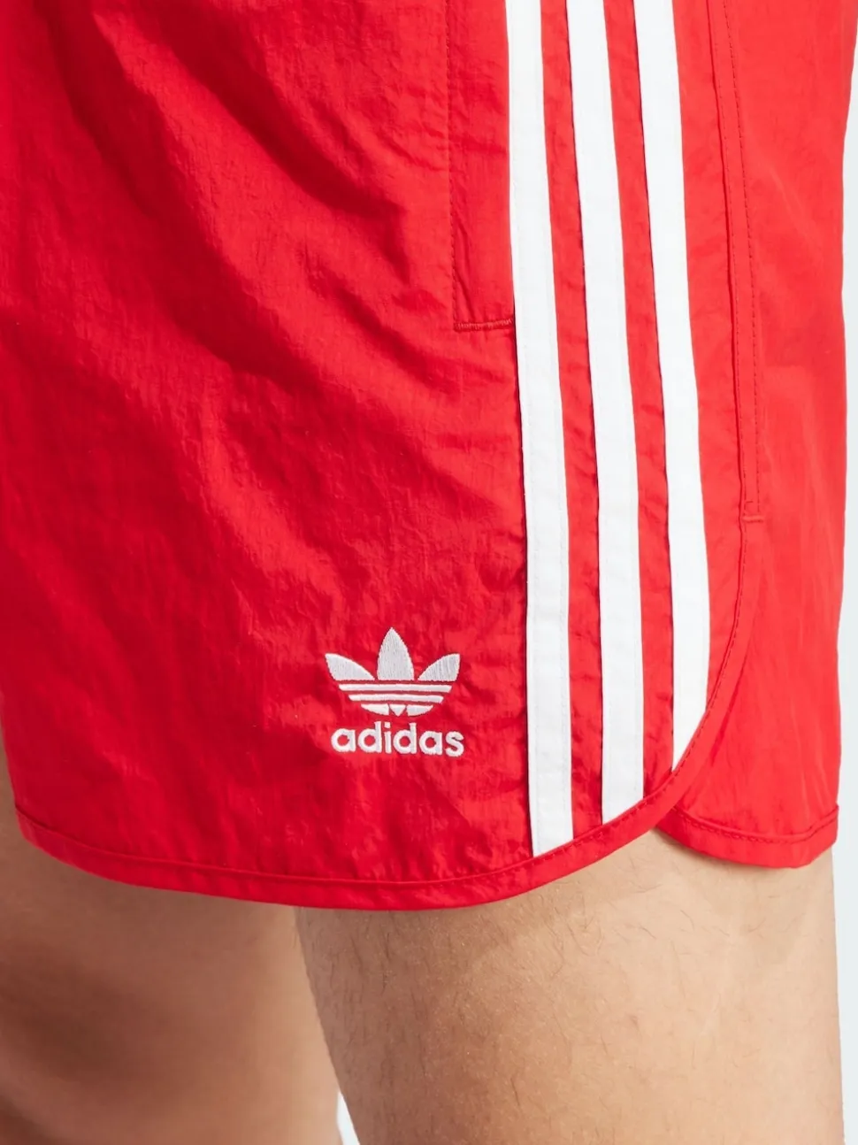 adidas Originals Red Adicolor Classics Sprinter Shorts