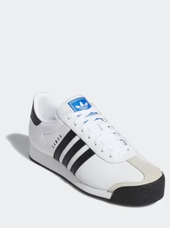 adidas Originals White Samoa Trainers
