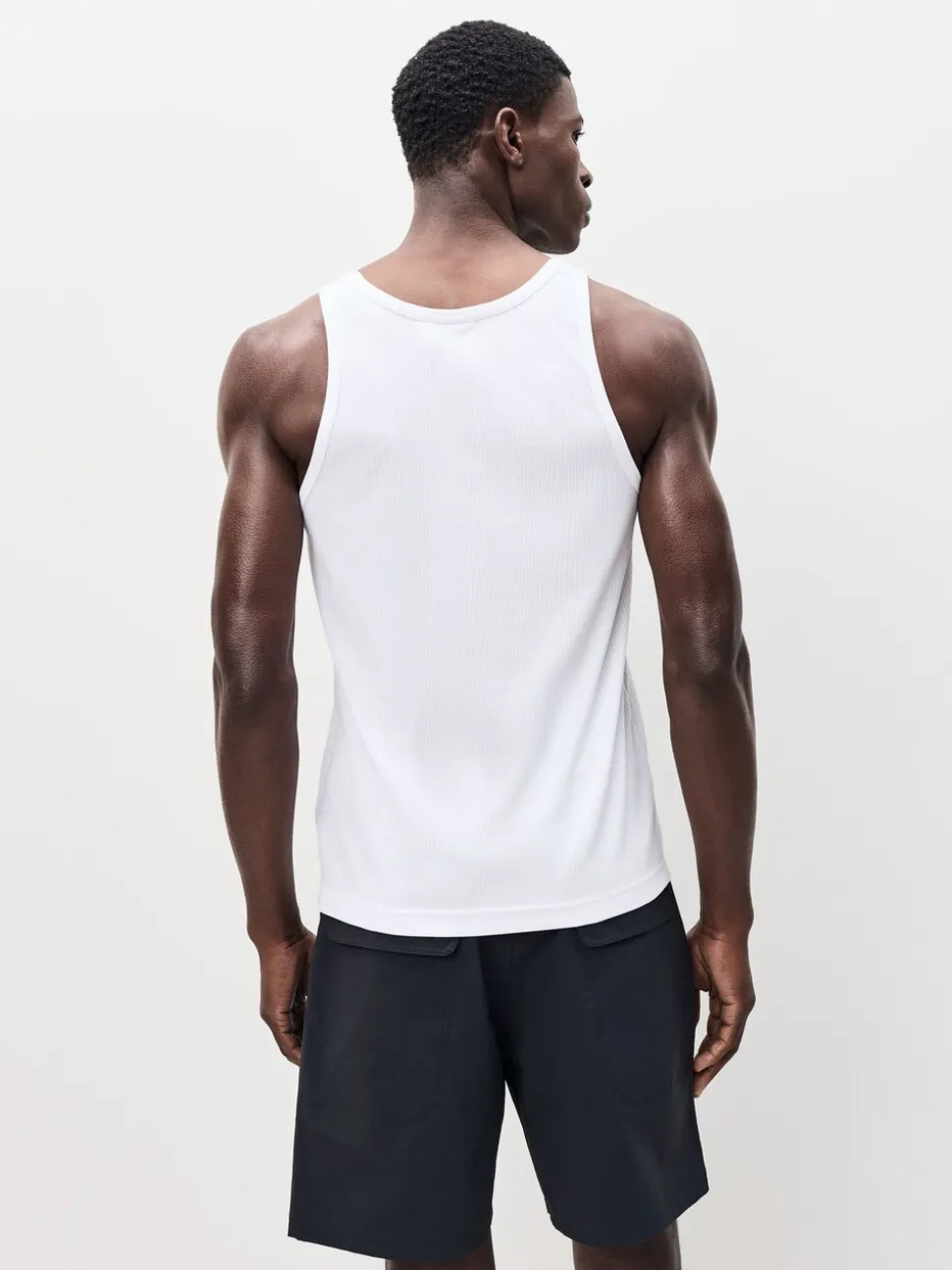 adidas Originals White Trefoil Essentials Tank Top