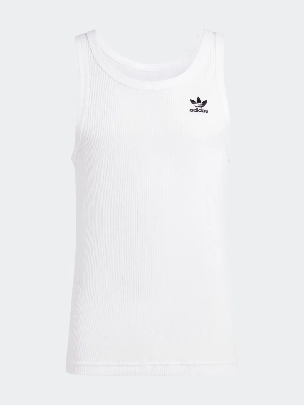 adidas Originals White Trefoil Essentials Tank Top