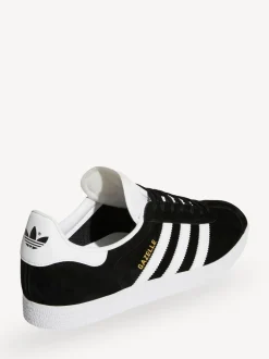 adidas Originals White/Black Gazelle Trainers