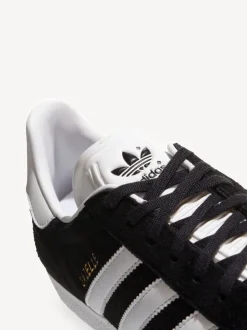 adidas Originals White/Black Gazelle Trainers