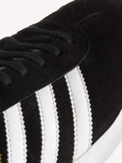 adidas Originals White/Black Gazelle Trainers