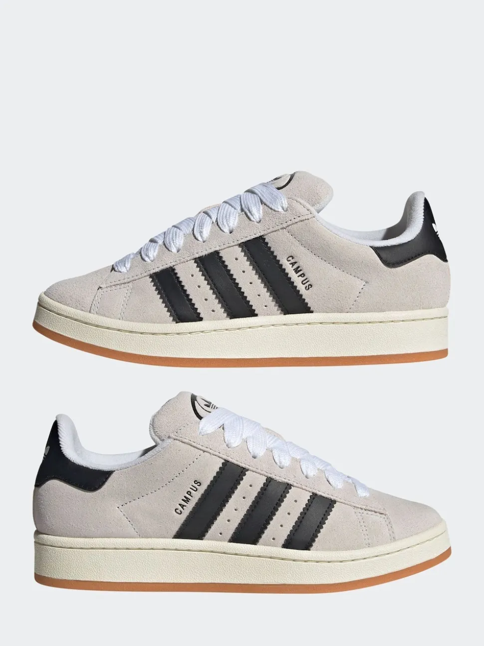 adidas Originals White/Black Campus 00s Trainers