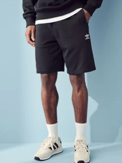 adidas Orignal Black Essentials Trefoil Shorts