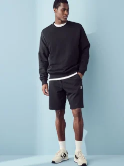 adidas Orignal Black Essentials Trefoil Shorts