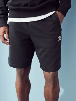 adidas Orignal Black Essentials Trefoil Shorts