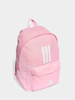 adidas Pink Classic 3 Bar Logo Backpack