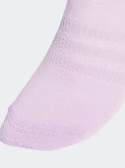 adidas Purple Cushioned Sportswear Ankle Socks 3 Pack