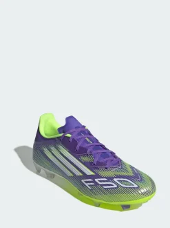 adidas Purple F50 League Firm/Multi-Ground Boots