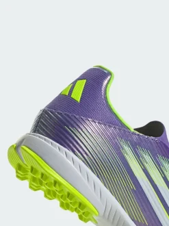 adidas Purple F50 League Laceless Turf Boots