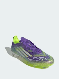 adidas Purple F50 Pro Firm Ground Boots