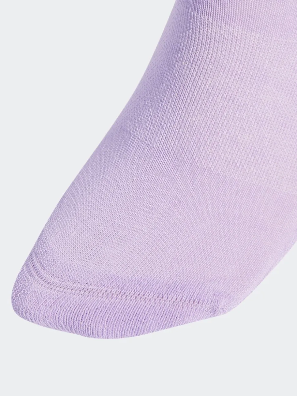 adidas Purple 3-Stripe Crew Length Socks 3 Pack