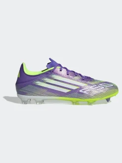 adidas Purple/White Adult F50 League Firm/Multi Ground Boots