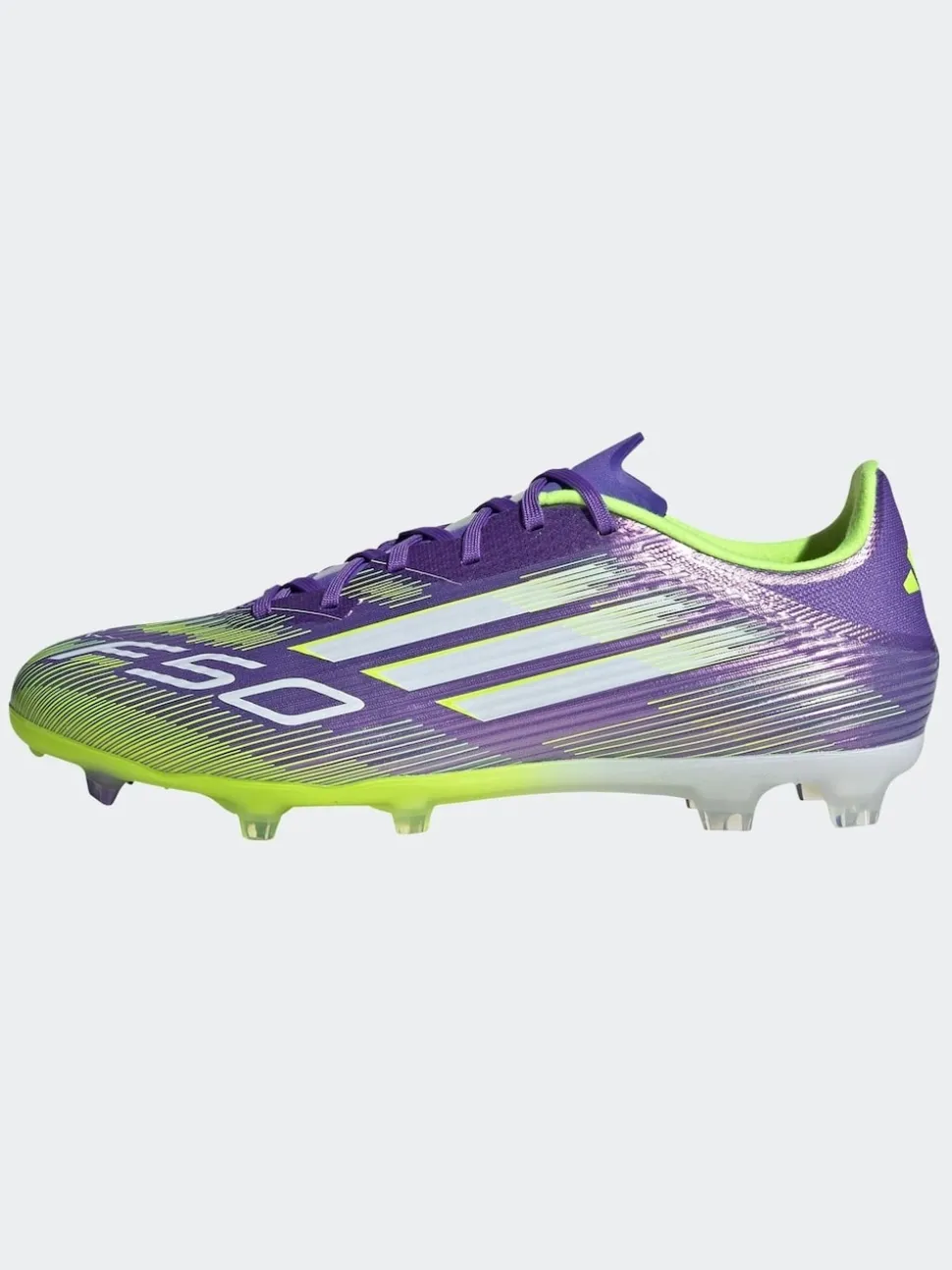 adidas Purple/White Adult F50 League Firm/Multi Ground Boots