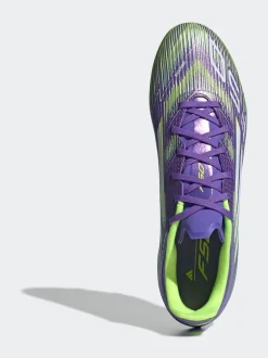 adidas Purple/White Adult F50 League Firm/Multi Ground Boots