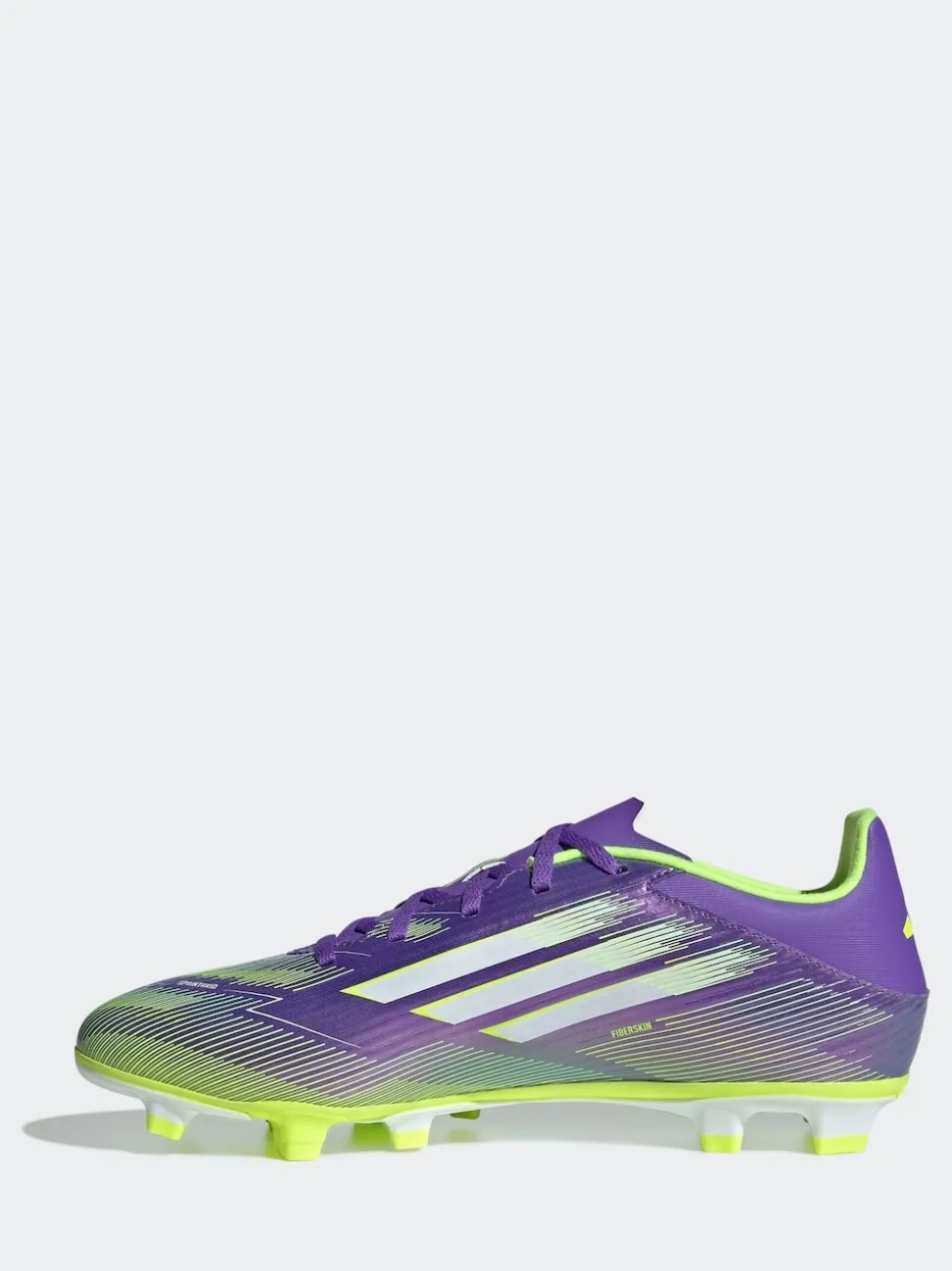 adidas Purple/White Adult F50 Club Firm/Multi Ground Boots