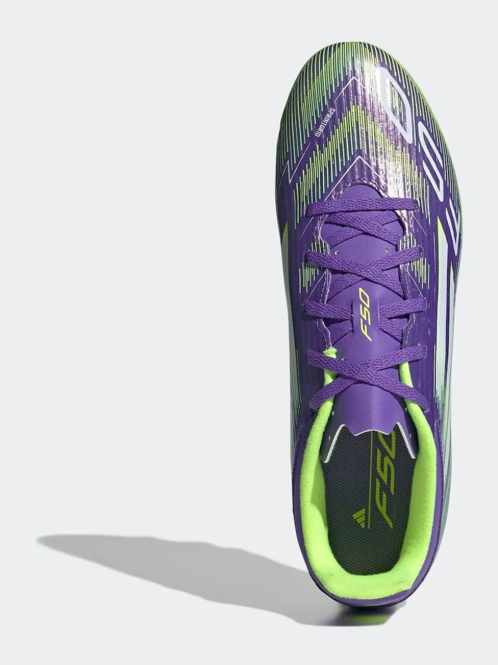 adidas Purple/White Adult F50 Club Firm/Multi Ground Boots