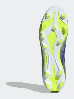 adidas Purple/White Adult F50 Club Firm/Multi Ground Boots