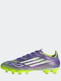 adidas Purple/White Adult F50 Pro Ground Boots