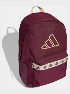 adidas Red CL Tape Backpack Bag