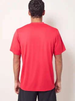 adidas Red Train Essentials Training T-Shirt