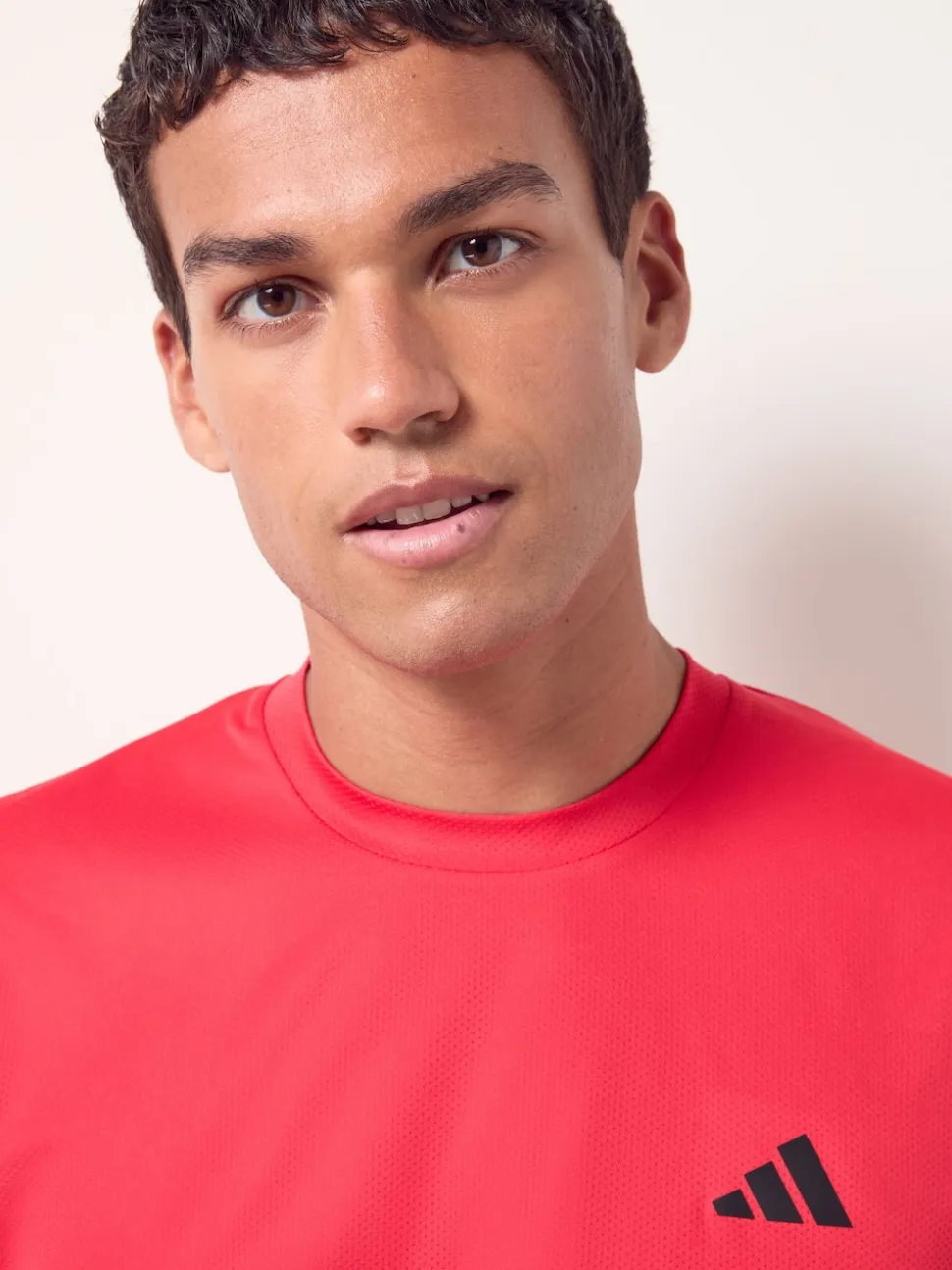 adidas Red Train Essentials Training T-Shirt
