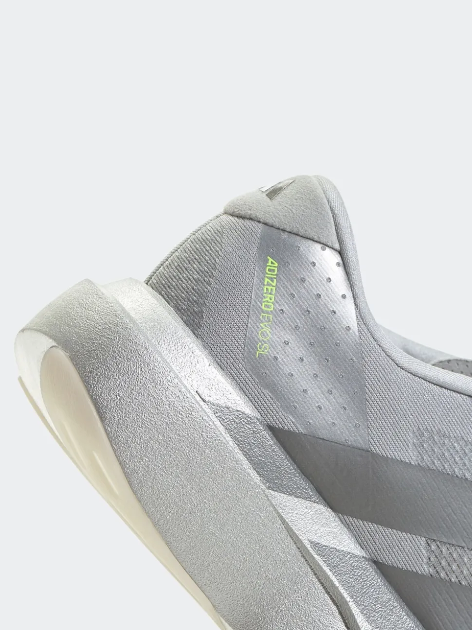 adidas Silver (Metal) Adizero EVO SL Trainers
