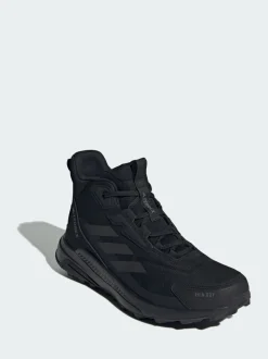 adidas Terrex Black Anylander Mid Rain.Rdy Hiking Shoes