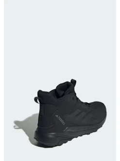 adidas Terrex Black Anylander Mid Rain.Rdy Hiking Shoes