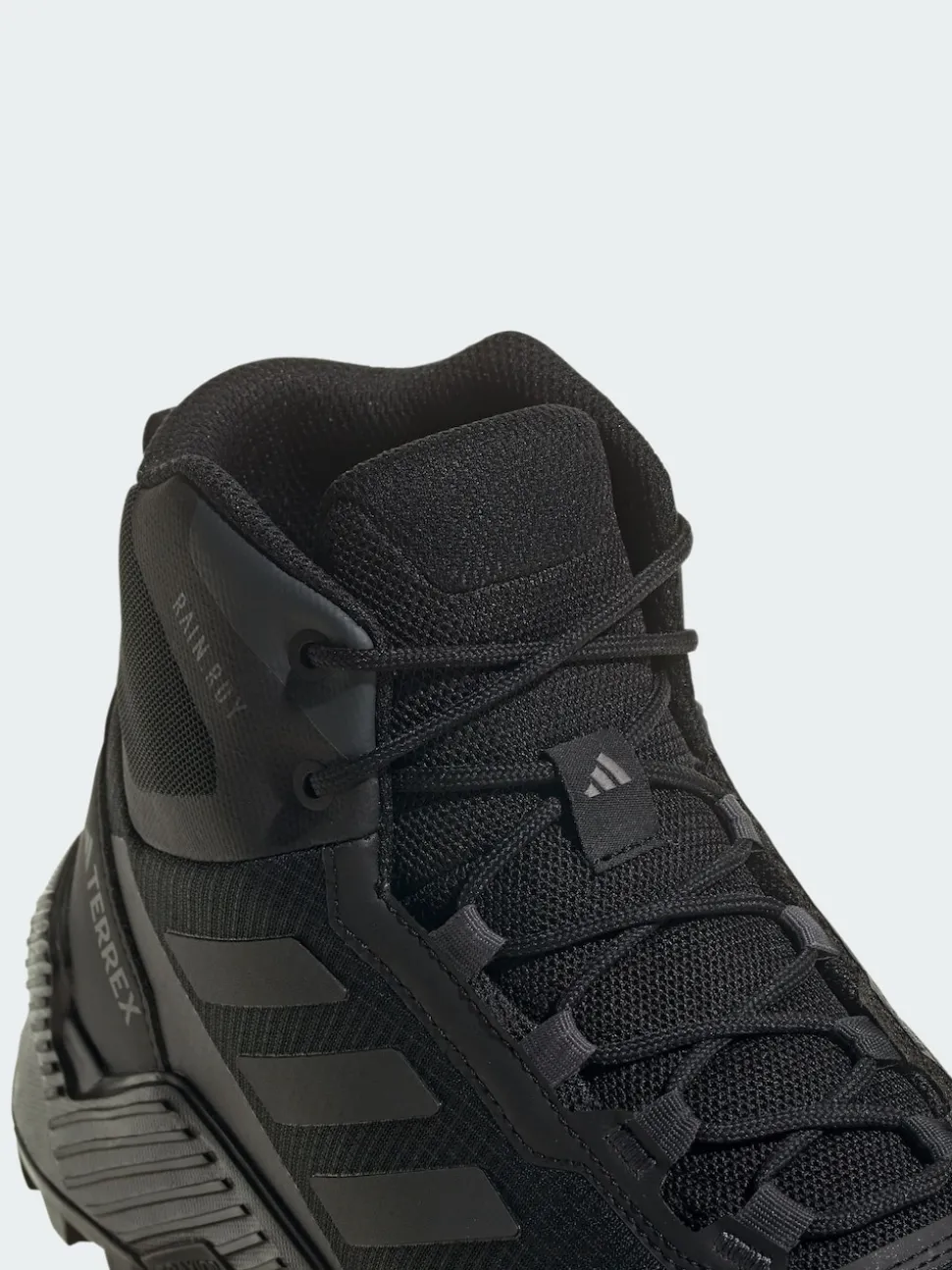 adidas Terrex Black Eastrail 2.0 Mid RAIN.RDY Hiking Boots
