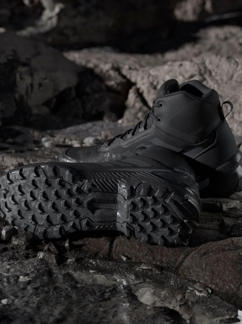adidas Terrex Black Eastrail 2.0 Mid RAIN.RDY Hiking Boots