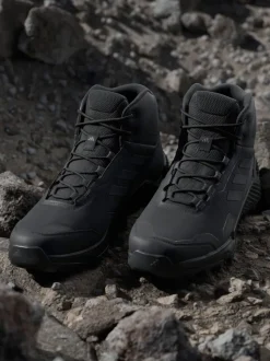 adidas Terrex Black Eastrail 2.0 Mid RAIN.RDY Hiking Boots