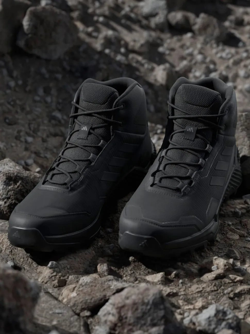 adidas Terrex Black Eastrail 2.0 Mid RAIN.RDY Hiking Boots
